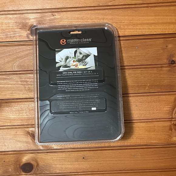 New - Master Class - Set of 4 - Mini Oval Pie dish - Picture 2 of 2